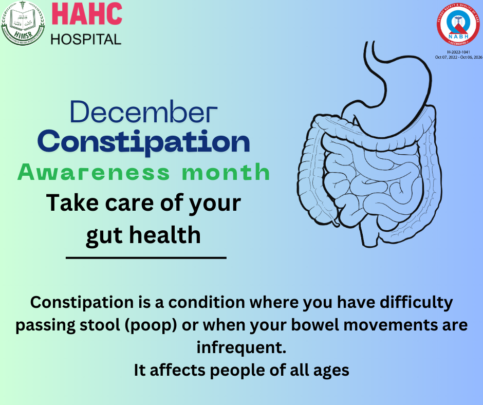 World Constipation Awareness Month – December